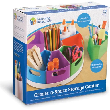 Learning Resources 10-piece Storage Center (ler3806)