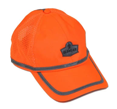 Ergodyne EGO-23238 Cap,baseball,hi-vis,orng