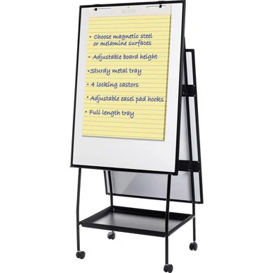 MasterVision Melamine Double-sided Easel (ea49125016)