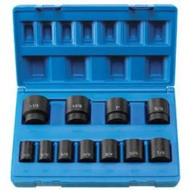 Grey Pneumatic 1311S 1/2" Drive 11 Piece Standard Set-8 Point