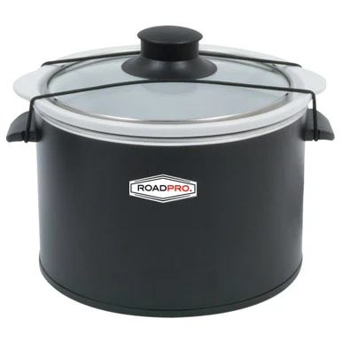 Roadpro 12v RPSL-350 12-volt 1.5 Quart Slow Cooker Black