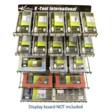 K Tool International KTI-0843 Electrical And Hardware Component Assortment Display By Kti