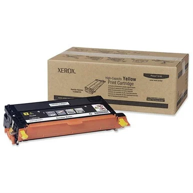 Xerox 113r00725 Yellow High Capacity Print Cartridge; Phaser 6180