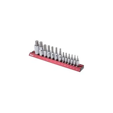 Titan 16123 13-piece Fractional Sae Hex Bit Socket Set 16123_45