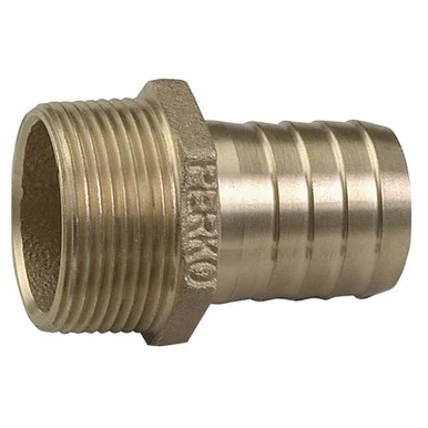 Perko 5956936 1-1/2 Pipe To Hose Adapter Straight Bronze Made In The Usa