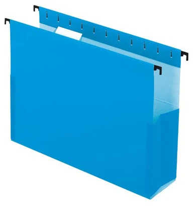 Pendaflex Surehook Reinforced Extra Capacity Hanging Box Files - Letter - 8.50" X 11" - 3" Expansion - Blue - 25 / Box (ESS59203)