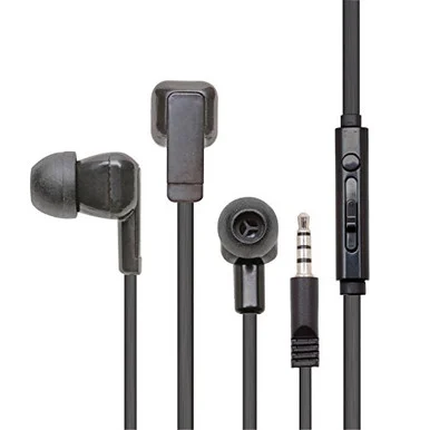 Victory Multimedia E-3T Califone Earbuds With Mic And Accs To Go Plug