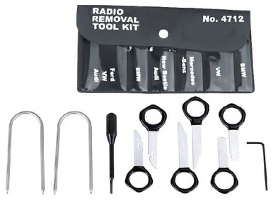 Bosch Auto Parts 4712 European Radio Removal Tool Kit - Otc