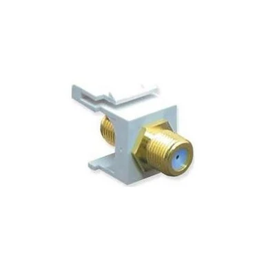 ICC IC107B9GWH Audio/Video Adapter - 1 x F Connector Audio/Video Female (IC107B9GWH)