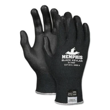R3 Safety 9178NFX Gloves 9178nf, nitrile Foam, Black, X-large 9178NFXL