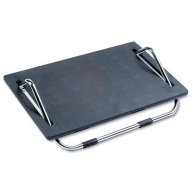 Safco Ergo-comfort Adjustable Footrest - 5" Adjustment - Tilt - 18.5" X 11.5" X 5" - Silver (SAF2105)