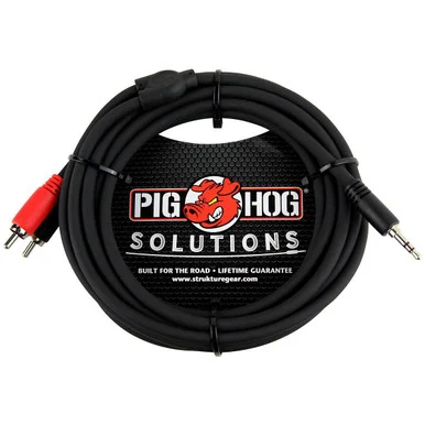 Pig Hog PBS3R10 10ft Stereo Breakout Cable