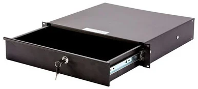 Deejay LED TBH2URDW Locking Drawer 2 Rack Space