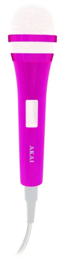 Akai KS721P Wired Microphone - Pink