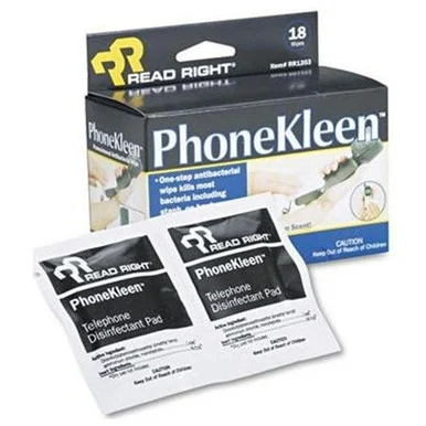Read Right Phonekleen Cleaning Wipes - Pre-moistened (RR1203)