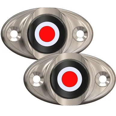 Taco Metals F38-6610D Taco Surface Mount Led Side Navigation Light Set - 1-3/4"