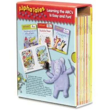 Scholastic Alphatales Box Set Education Printed Book - Softcover (shs-0545067642)