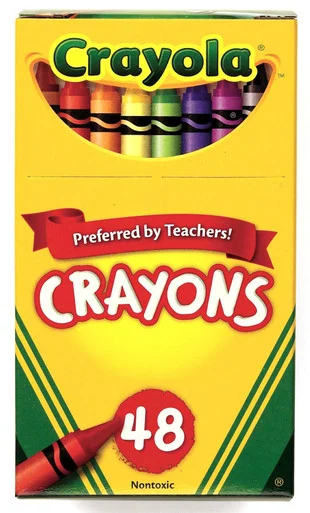 Crayola Crayon - Assorted Wax - 48 / Box (cyo-520048)