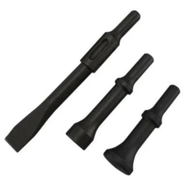 Astro Pneumatic 49803 Chisel And Hammer Bit 3-piece Set With .498 Shank