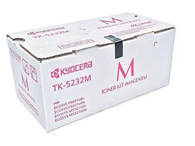 Kyocera TK-5232M Original Toner Cartridge - Magenta - Laser - High Yield - 2200 Pages - 1 Each
