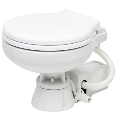 Johnson Pump 80-47626-01 Aquat Electric Marine Toilet - Super Compact - 12v