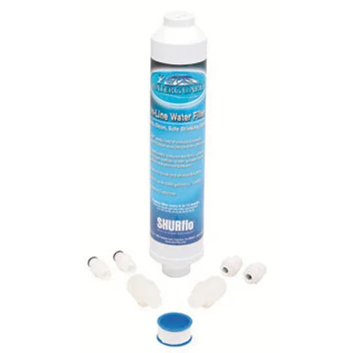 Shurflo 9400950 Universal Premium Water Filter Kit Inline 10"
