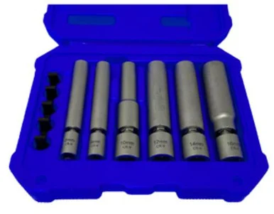 CTA Tools 7392 Cta Manufacturing 6 Piece Spark Plug & Glow Plug Socket Set 7392_45