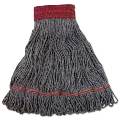 Boardwalk BWK1800LBDZ Pro Loop Web/tailband Mop Head, Blue, Large, 12/carton