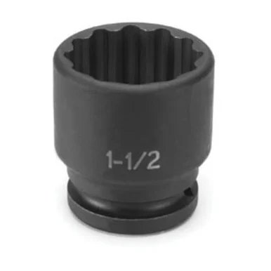 Grey Pneumatic 3134R 3/4" Drive X 1-1/16" Standard - 12 Point Socket