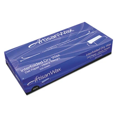 Royal Paper Products P012010 Interfolded Dry Wax Deli Paper, 10" X 10 3/4", White, 500/box, 12 Boxes/carton - Bagcraft