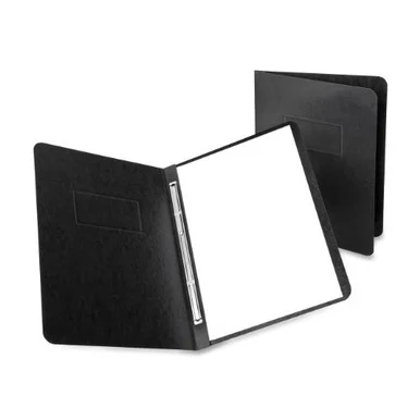 Oxford Pressguard Report Cover With 2-piece Fastener - Letter - 8.50" X 11" - Prong Fastener - 3" Folder Fastener Capacity - Pressguard - Black - 1 Each (ESS12706)