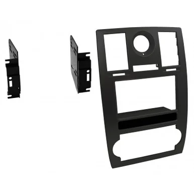 American International CDK637B Double Din Kit 2005-07 Chrysler 300 Satin Black