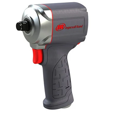 Ingersoll Rand 36QMAX 1/2" Stubby Air Impact Wrench, Quiet, Ultra Compact, 640 Ft-lbs Nut-busting Torque, Maintenance Duty, Pistol Grip