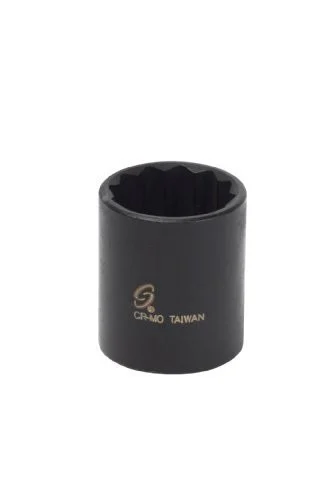 Sunex 318Z Tools 3/8 In. Drive 12-point Impact Socket, 9/16 In.