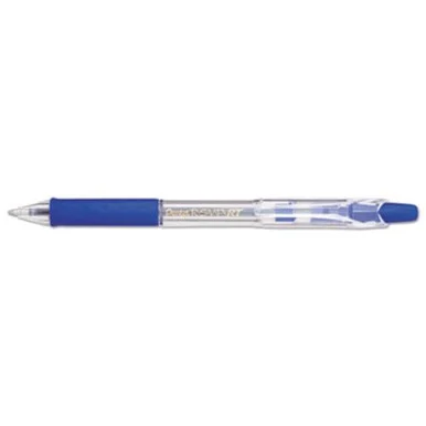Pentel BK93-C R.s.v.p. Rt Retractable Ballpoint Pen, Medium 1mm, Blue Ink, Clear Barrel, Dozen BK93C_40