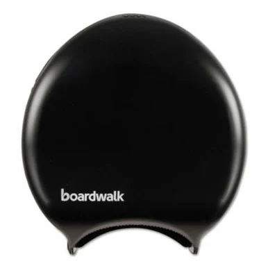 Boardwalk R2000BKBW Single Jumbo Toilet Tissue Dispenser, 11 X 12 1/4, Black