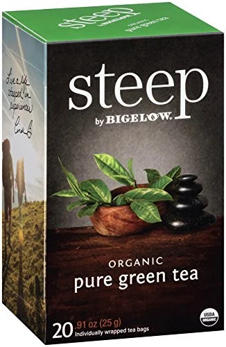 Bigelow Organic Pure Green Tea Bag (17703) - Bigelow Tea