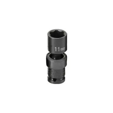 Grey Pneumatic 911UMS 1/4" Surface Drive X 11mm Standard Universal Socket 911UMS_45