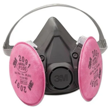 3m 6391 Half Facepiece Respirator 6000 Series, Reusable