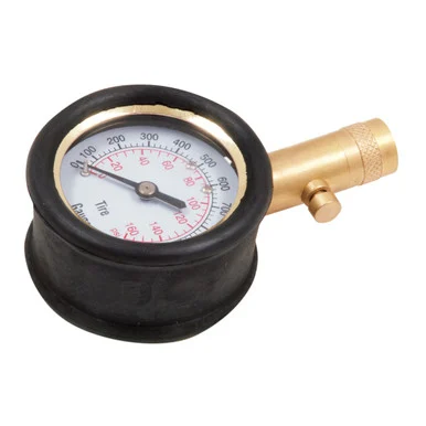 Roadpro RPVDG289 Tire Valve Gauge W/dial & Durable Housin
