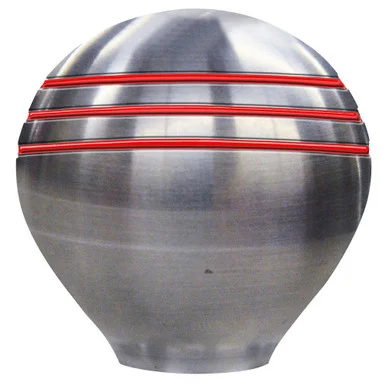 Schmitt Ongaro Marine Products 10917788 Ongaro Throttle Knob - 1-½" - Red Grooves