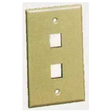 Icc Face-2-iv Ic107f02iv - 2port Face Ivory (face2iv)