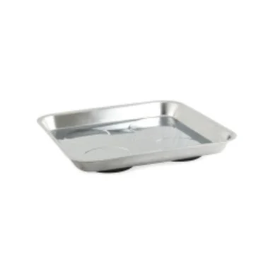 Titan 21262 10-1/2" X 11-1/2" Square Magnetic Parts Tray