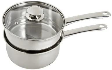CookPro 579 Stainless Double Boiler 3-Piece 2.5 Qt