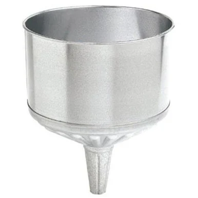 Lubrimatic Funnel, Galvanized, Tractor With Screen, 8 Quart - 2 Gal (75-004)