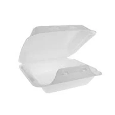 Pactive YHLW08010000 Smartlock Foam Hinged Containers, Medium, 8 X 8 X 3, White, 150/carton