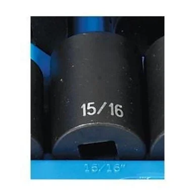 Grey Pneumatic 2130R 1/2" Drive X 15/16" Standard - 12 Point Socket