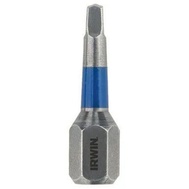 Irwin Industrial Tool Co 3053005 #1 Torsion Sq Recess Insert Bit 1/4" Shank 1"long Carded - Hanson