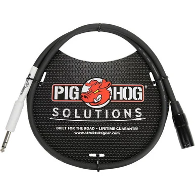 Pig Hog PX4T6 Cable - Xlr Male To 1/4 Trs