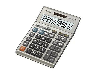 Casio Dm-1200bm Simple Calculator - Battery/solar Powered - 1.4" X 6.1" X 8.2" (dm-1200bm)